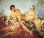 Francois Boucher The Education of Amor oil painting on canvas